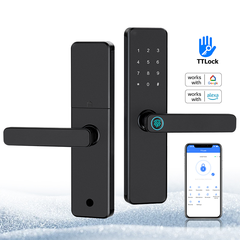 Home Security Brand - TTLock Fingerprint Smart Door Lock Safe