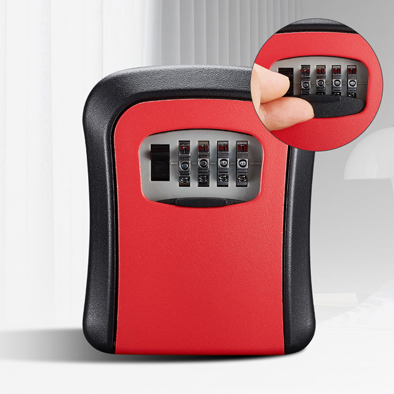 Wall Mount Key Lock Box 4 Digi - Home Security Brand recension och pris