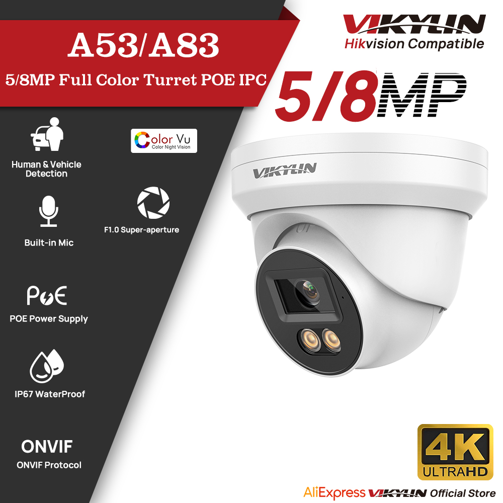 VIKYLIN 5/8MP HD IP Security C - Home Security Images recension och pris