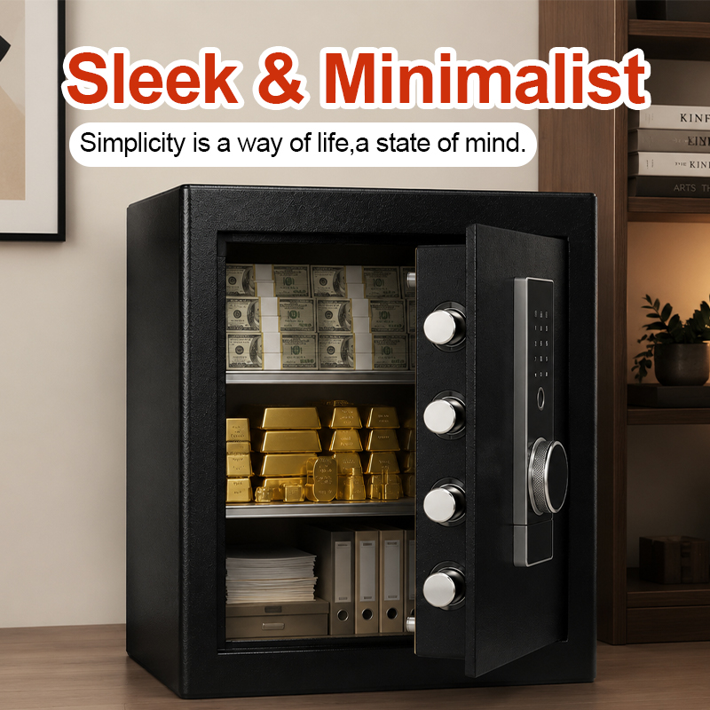 Biometric Fingerprint Safe Box - Home Security Safe recension och pris