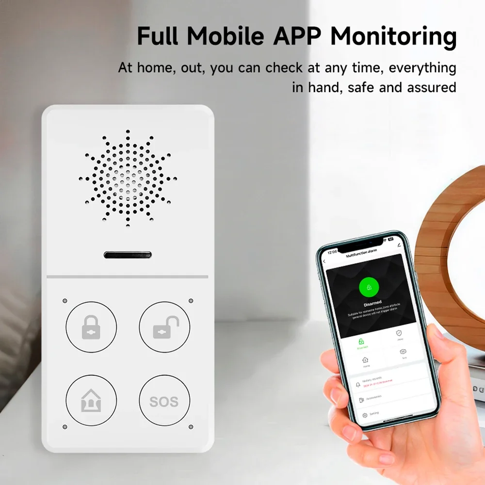 Tuya Wifi Smart Alarm System 4 - Home Security Ultimate recension och pris