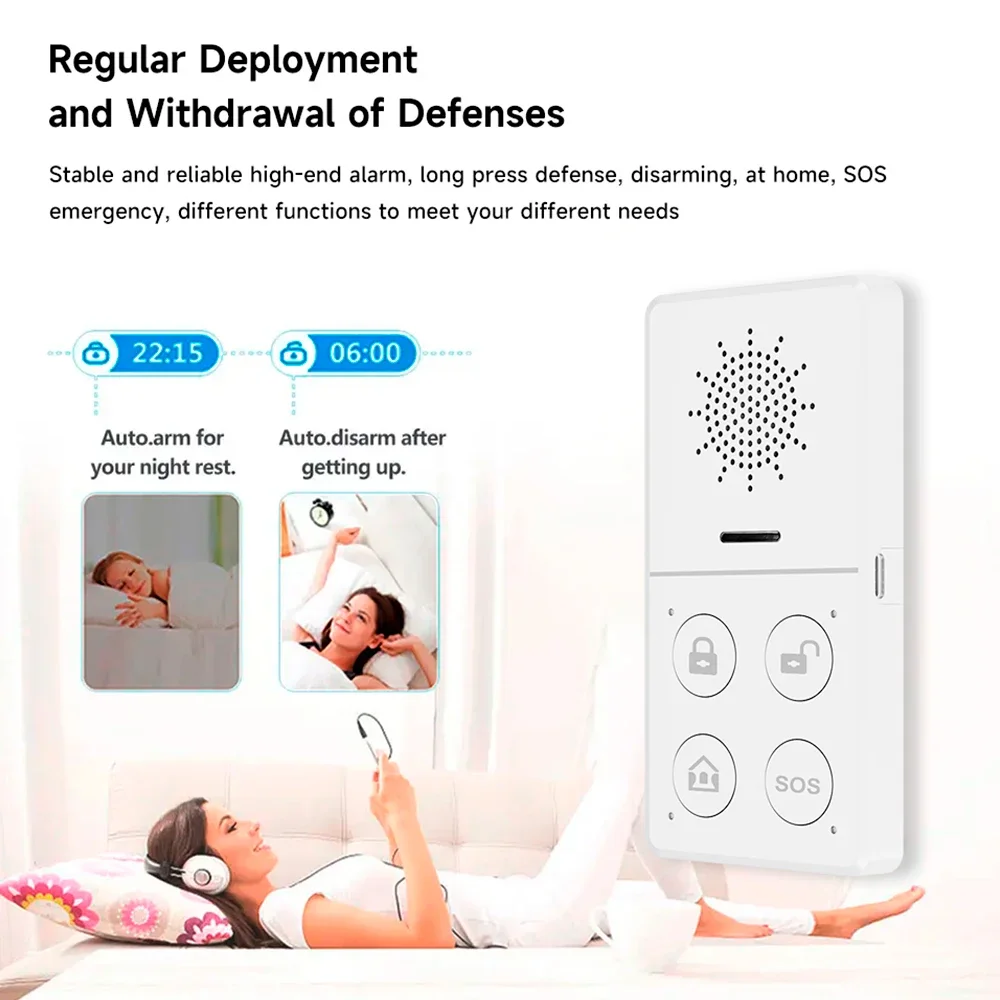 Tuya Wifi Smart Alarm System 4 - Home Security Ultimate recension och pris