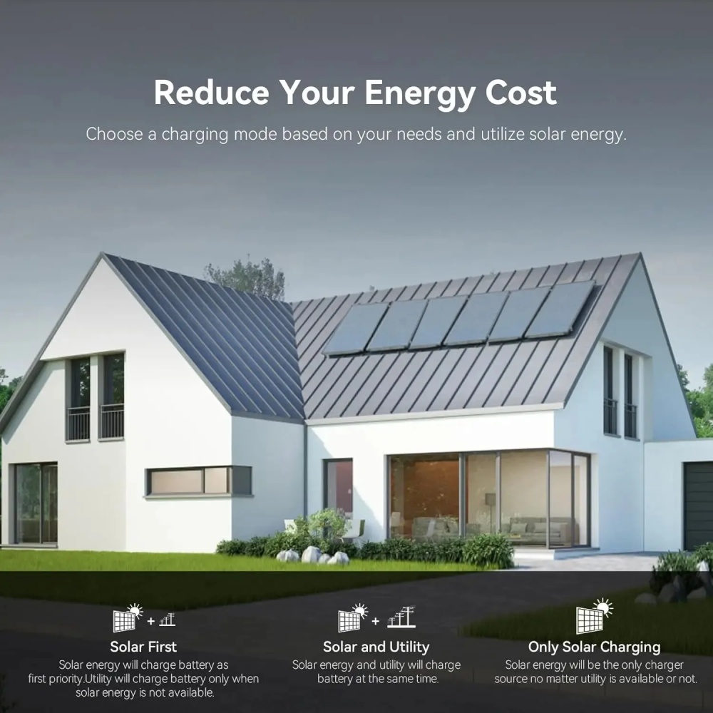 PowMr 48V 12kW 220V Parallel I - Home Security Battery recension och pris