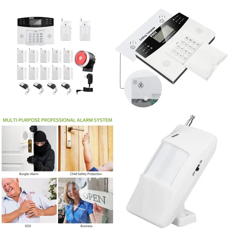 House Burglar Alarm Kit Auto D - Home Security Systems recension och pris