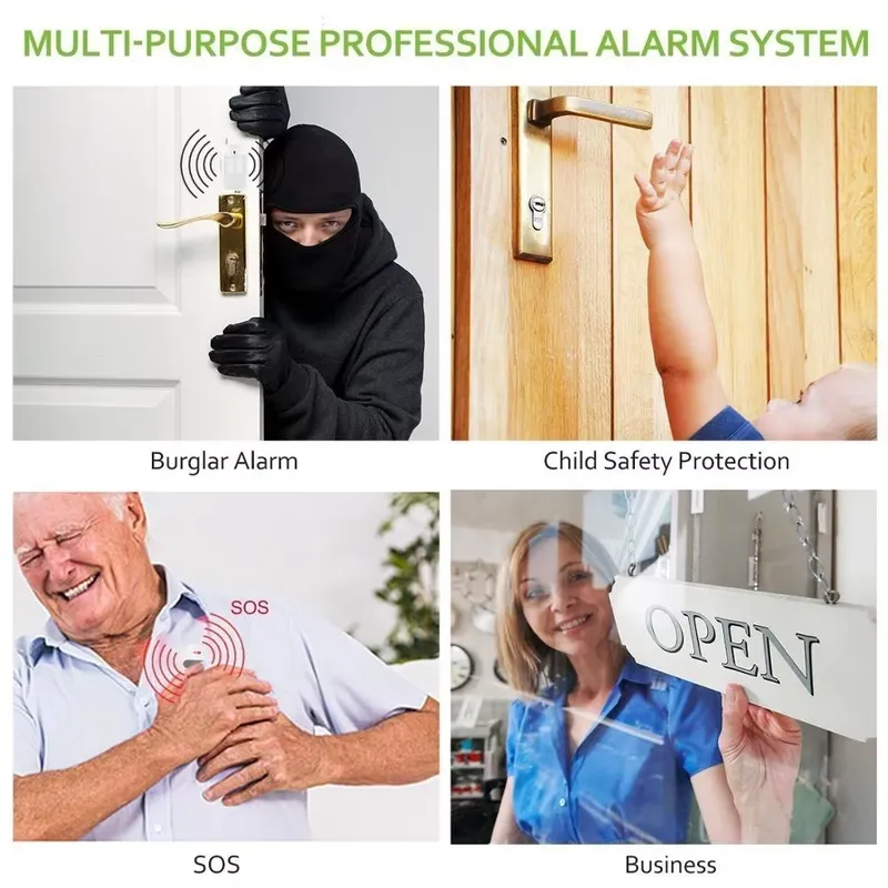 House Burglar Alarm Kit Auto D - Home Security Systems recension och pris