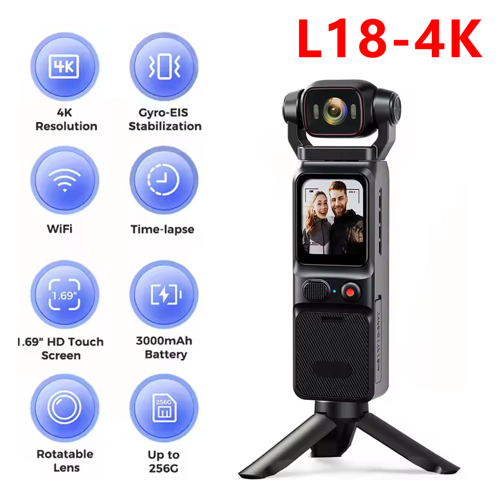 L18 4K Touch Screen Pocket Cam - Home Security Images recension och pris