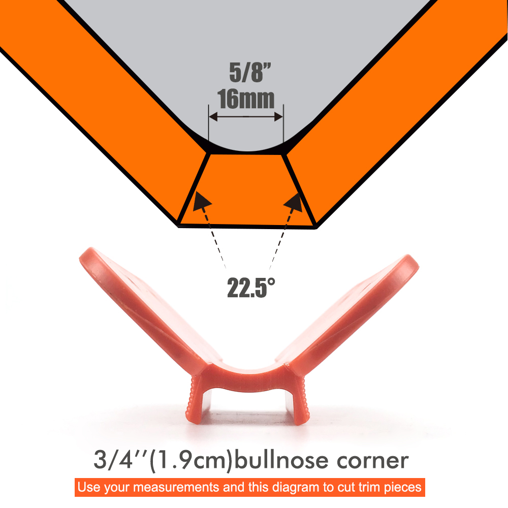 Bullnose Trim Gauge Wood Trim  - Home Security Measures recension och pris