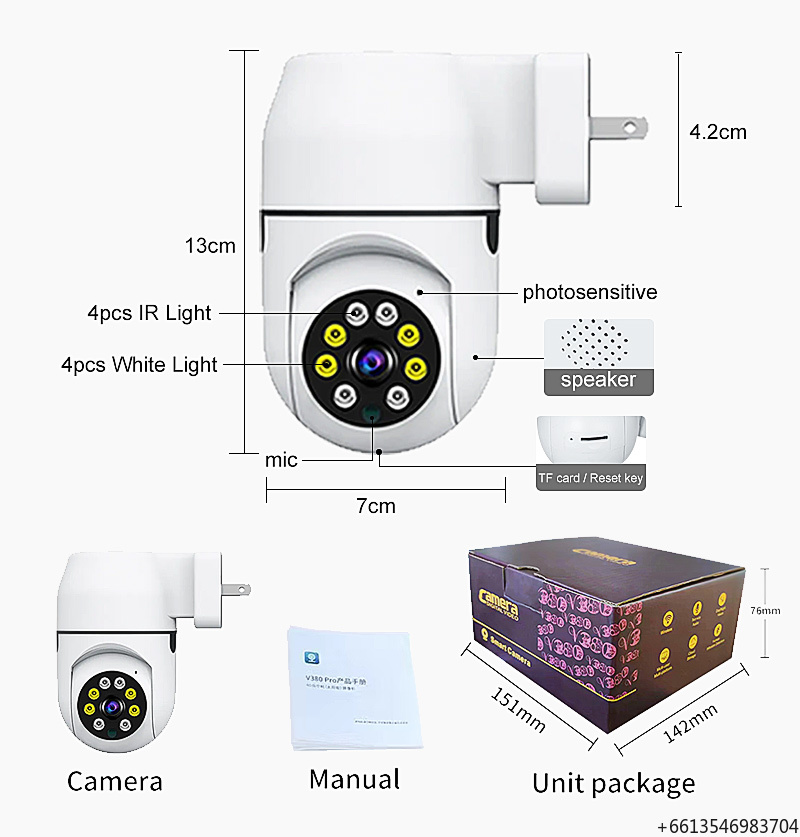 Surveillance Camera Home Secur - Home Security Battery recension och pris