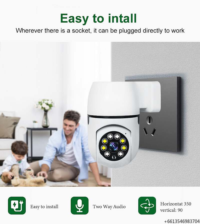 Surveillance Camera Home Secur - Home Security Battery recension och pris
