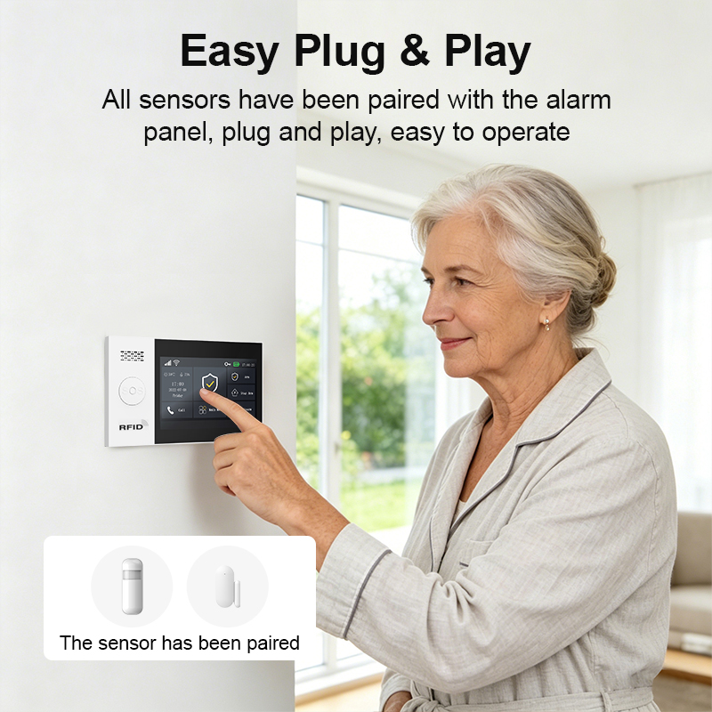 PGST 2G GSM WiFi Alarm System  - Home Security Ultimate recension och pris