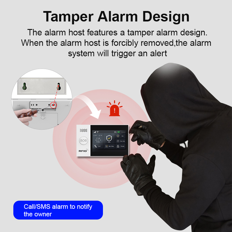 PGST 2G GSM WiFi Alarm System  - Home Security Ultimate recension och pris