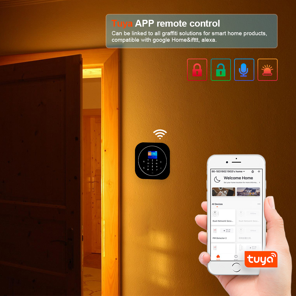 KERUI G12 Wireless Tuya Home A - Home Security Ultimate recension och pris