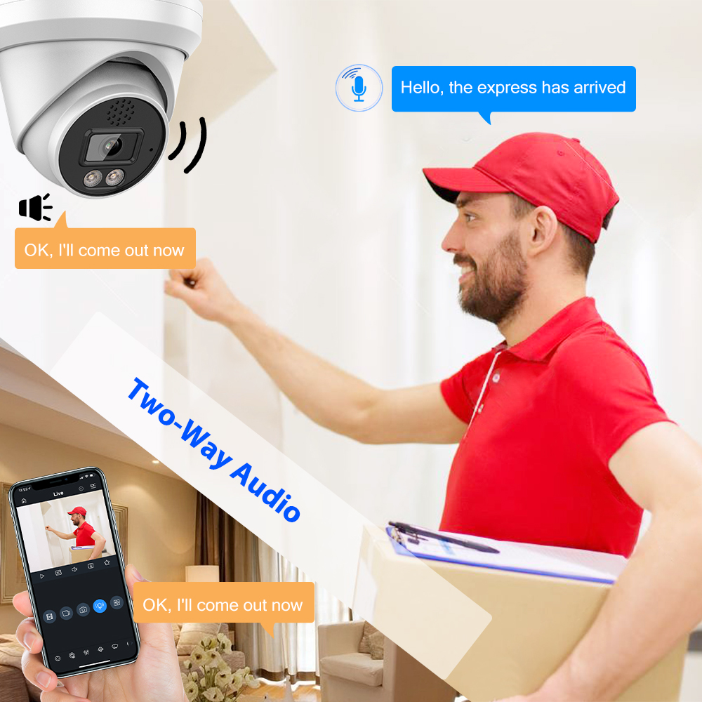 Vikylin 8MP IR Night Vision IP - Home Security Images recension och pris