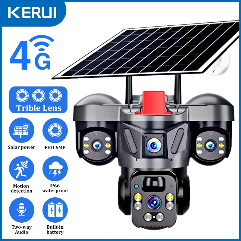 KERUI V380 Pro Outdoor PTZ 6MP - Home Security Ultimate recension och pris