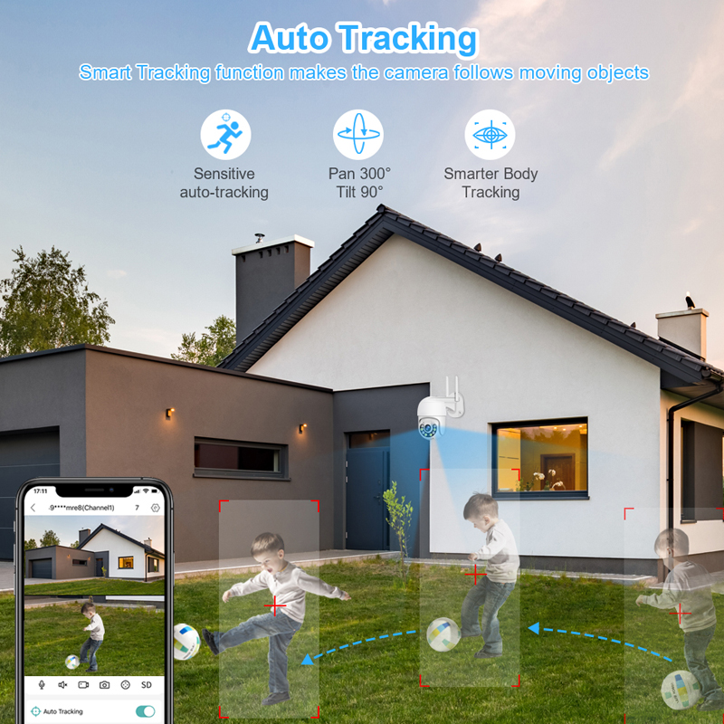 Smar 3MP Wireless CCTV Securit - Home Security Ultimate recension och pris