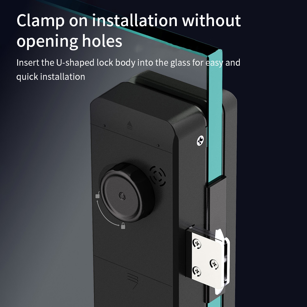 TTLOCK Smart Glass lock Finger - Home Security Safe recension och pris
