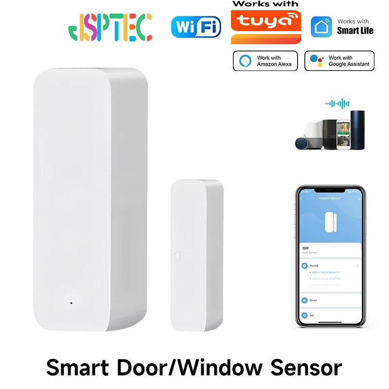 Tuya WiFi Smart Door Sensor Do - Home Security Ultimate recension och pris
