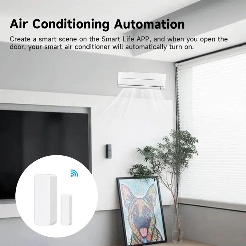 Tuya WiFi Smart Door Sensor Do - Home Security Ultimate recension och pris