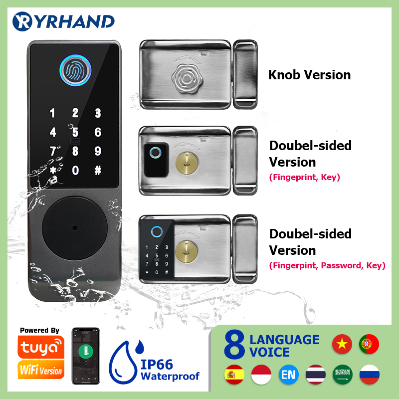 Tuya Smart lock Waterproof Wif - Home Security Brand recension och pris
