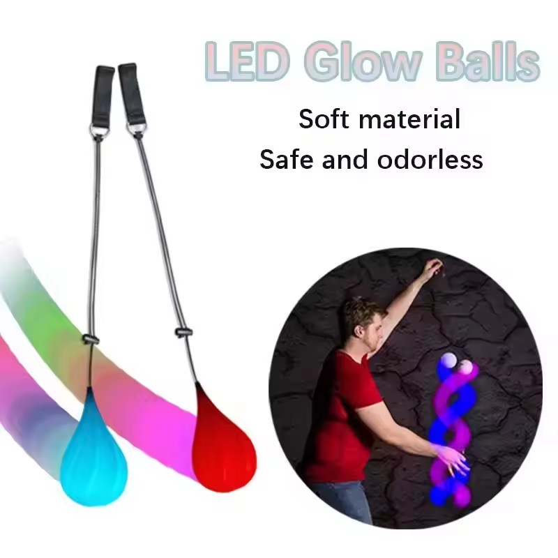 LED Juggling Ball with Rainbow - Home Security Measures recension och pris