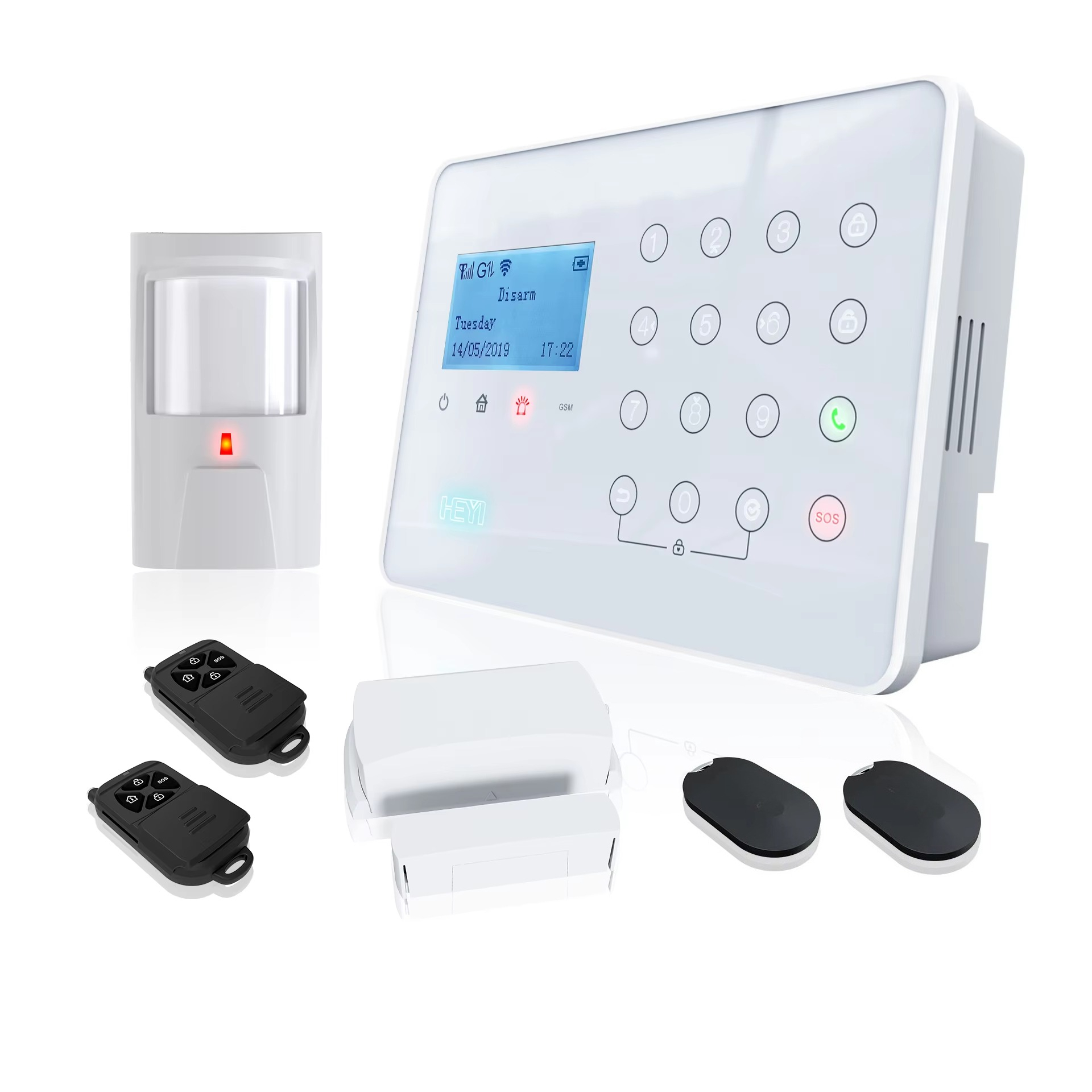 Alarm System  Wireless Securit - Home Security Systems recension och pris