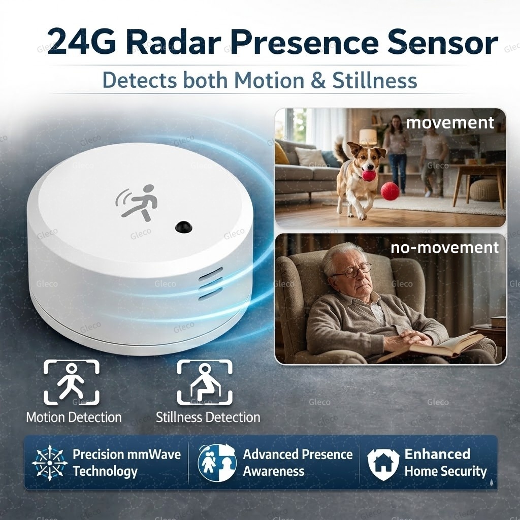 Zigbee Human Presence Sensor T - Home Security Battery recension och pris